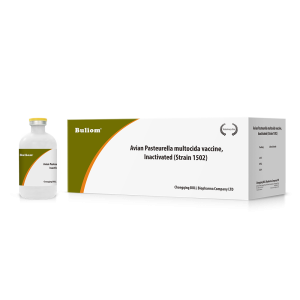 Avian Pasteurella multocida vaccine, Inactivated (Strain 1502)